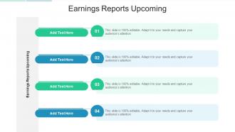 Earnings Reports Upcoming In Powerpoint And Google Slides Cpb