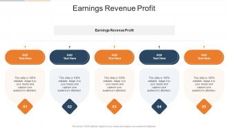 Earnings Revenue Profit In Powerpoint And Google Slides Cpb