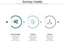 Earnings volatility ppt powerpoint presentation layouts graphics design cpb