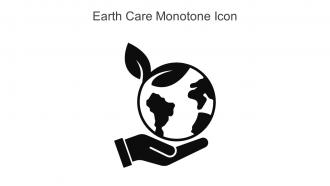 Earth Care Monotone Icon In Powerpoint Pptx Png And Editable Eps Format