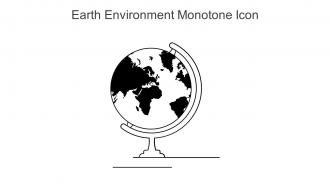 Earth Environment Monotone Icon In Powerpoint Pptx Png And Editable Eps Format