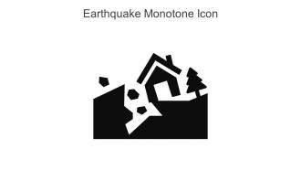 Earthquake Monotone Icon In Powerpoint Pptx Png And Editable Eps Format