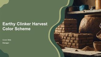 Earthy Clinker Harvest Color Scheme PPT PowerPoint AT