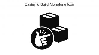 Easier To Build Monotone Icon In Powerpoint Pptx Png And Editable Eps Format