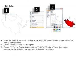 East asia continents powerpoint maps