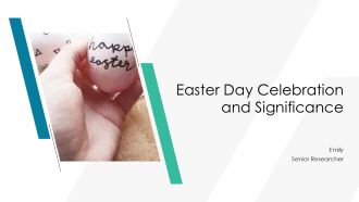 Easter Day Celebration And Significance PPT Slides AT