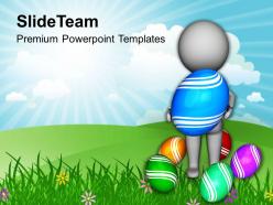 Easter day wait for your surprises this powerpoint templates ppt backgrounds slides