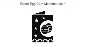 Easter Egg Card Monotone Icon In Powerpoint Pptx Png And Editable Eps Format