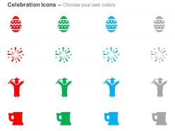 Easter egg fireworks happy graduate beer ppt icons graphics