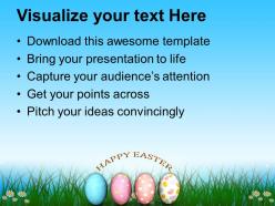 Easter holiday message of hope festival powerpoint templates ppt backgrounds for slides