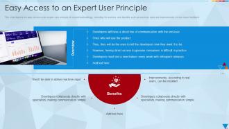 Easy Access To An Expert User Principle Crystal Methodology It Ppt Information