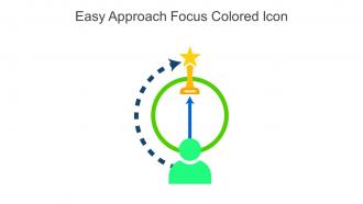 Easy Approach Focus Colored Icon In Powerpoint Pptx Png And Editable Eps Format