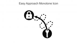 Easy Approach Monotone Icon In Powerpoint Pptx Png And Editable Eps Format