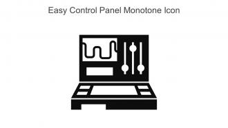 Easy Control Panel Monotone Icon In Powerpoint Pptx Png And Editable Eps Format