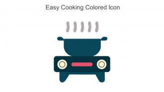 Easy Cooking Colored Icon In Powerpoint Pptx Png And Editable Eps Format