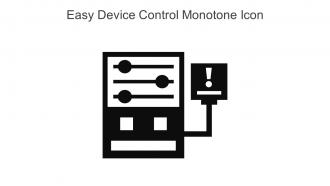 Easy Device Control Monotone Icon In Powerpoint Pptx Png And Editable Eps Format