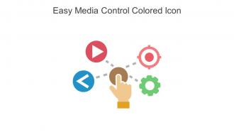 Easy Media Control Colored Icon In Powerpoint Pptx Png And Editable Eps Format