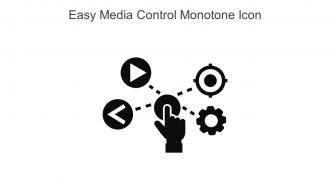 Easy Media Control Monotone Icon In Powerpoint Pptx Png And Editable Eps Format