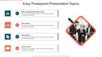 Easy Powerpoint Presentation Topics In Powerpoint And Google Slides Cpb