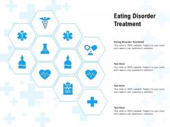 Eating disorder treatment ppt powerpoint presentation visual aids example 2015