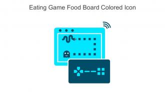 Eating Game Food Board Colored Icon In Powerpoint Pptx Png And Editable Eps Format