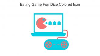 Eating Game Fun Dice Colored Icon In Powerpoint Pptx Png And Editable Eps Format
