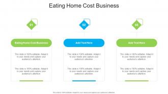 Eating Home Cost Business In Powerpoint And Google Slides Cpb