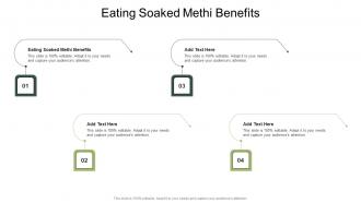 Eating Soaked Methi Benefits In Powerpoint And Google Slides Cpb