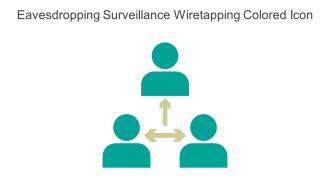 Eavesdropping Surveillance Wiretapping Colored Icon In Powerpoint Pptx Png And Editable Eps Format