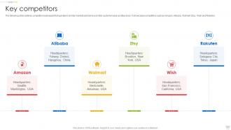 Ebay Company Profile Key Competitors Ppt Structure CP SS