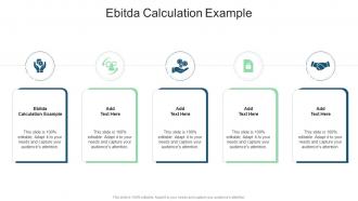 Ebitda Calculation Example In Powerpoint And Google Slides Cpb