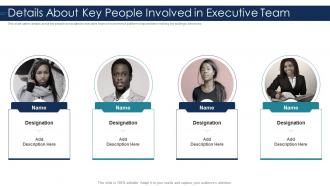 Ebusiness platform investor funding elevator details about key people involved