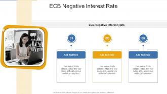 ECB Negative Interest Rate In Powerpoint And Google Slides Cpb