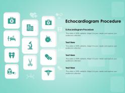 Echocardiogram procedure ppt powerpoint presentation ideas skills
