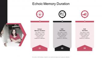 Echoic Memory Duration In Powerpoint And Google Slides Cpb