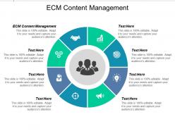 Ecm content management ppt powerpoint presentation icon templates cpb