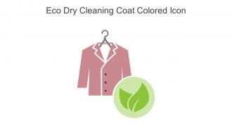 Eco Dry Cleaning Coat Colored Icon In Powerpoint Pptx Png And Editable Eps Format