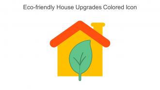 Eco Friendly House Upgrades Colored Icon In Powerpoint Pptx Png And Editable Eps Format