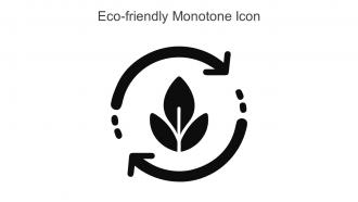 Eco Friendly Monotone Icon In Powerpoint Pptx Png And Editable Eps Format