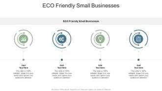 ECO Friendly Small Businesses In Powerpoint And Google Slides Cpb