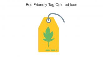 Eco Friendly Tag Colored Icon In Powerpoint Pptx Png And Editable Eps Format