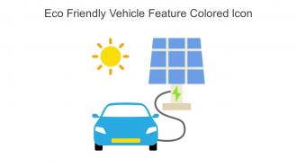Eco Friendly Vehicle Feature Colored Icon In Powerpoint Pptx Png And Editable Eps Format