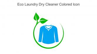 Eco Laundry Dry Cleaner Colored Icon In Powerpoint Pptx Png And Editable Eps Format