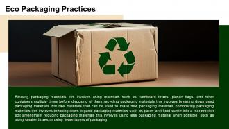 Eco Packaging powerpoint presentation and google slides ICP Impressive Image