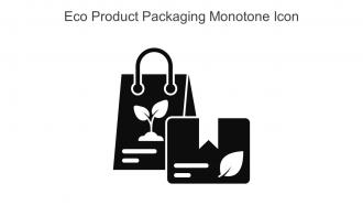 Eco Product Packaging Monotone Icon In Powerpoint Pptx Png And Editable Eps Format