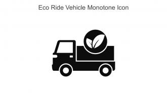 Eco Ride Vehicle Monotone Icon In Powerpoint Pptx Png And Editable Eps Format