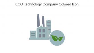 ECO Technology Company Colored Icon In Powerpoint Pptx Png And Editable Eps Format