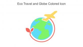 Eco Travel And Globe Colored Icon In Powerpoint Pptx Png And Editable Eps Format