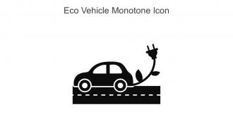 Eco Vehicle Monotone Icon In Powerpoint Pptx Png And Editable Eps Format