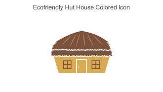 Ecofriendly Hut House Colored Icon In Powerpoint Pptx Png And Editable Eps Format
